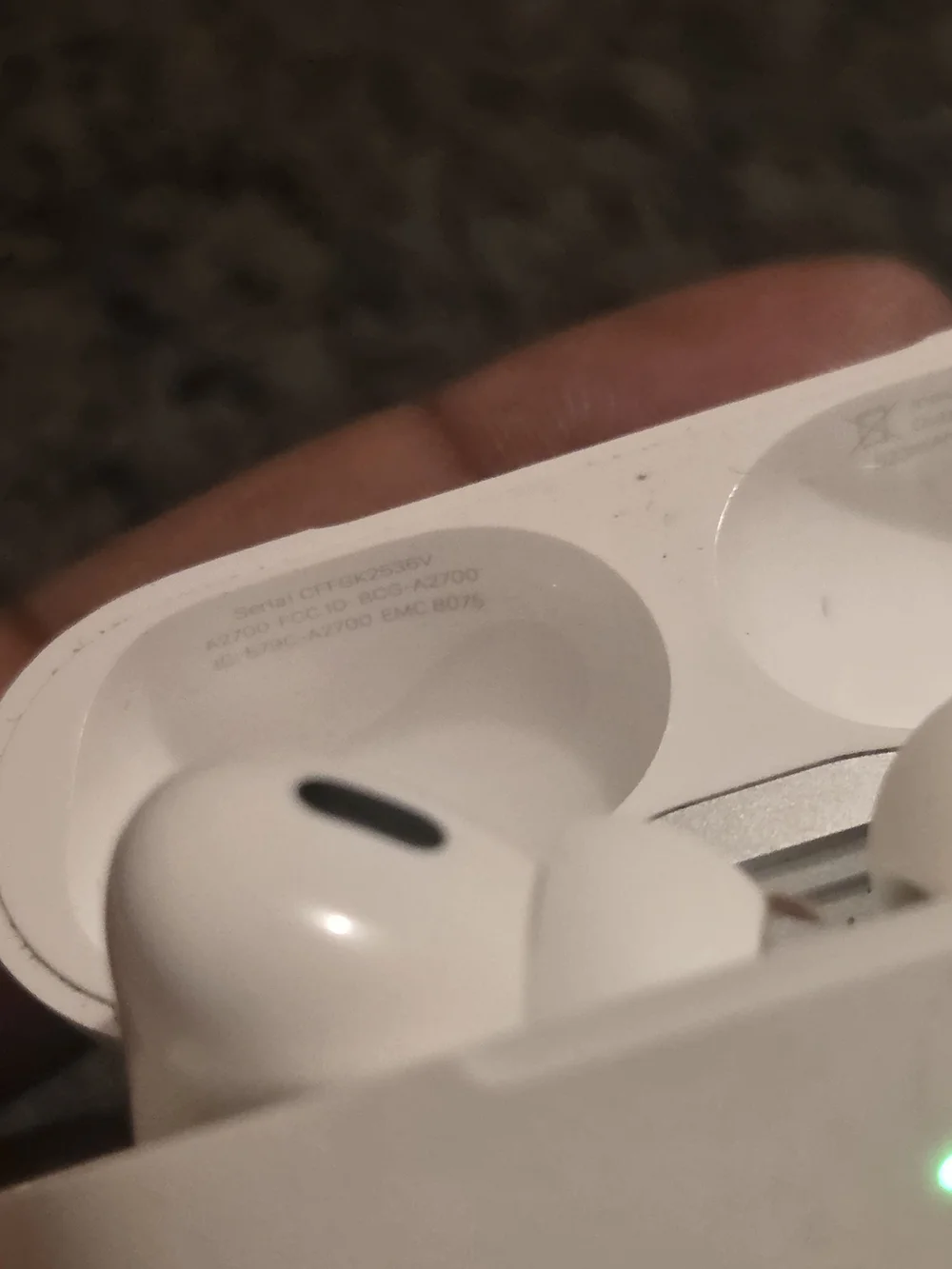 Apple AirPods Pro 2nd Generation (White) Wireless Noise-Canceling Earbuds A2700